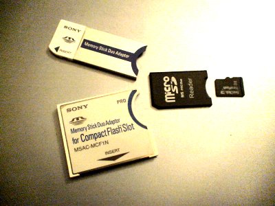 3 Pieces Sony 2GB Memory Stick Pro Duo With Adaptor Case MS Card